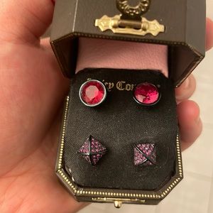 Juicy couture earrings set